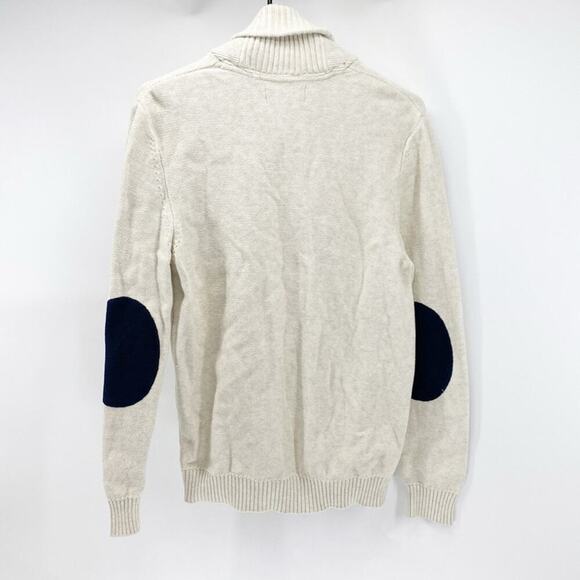 Springfield the Unique and Original cream blue elbow patches grandpa academia M - Picture 5 of 6